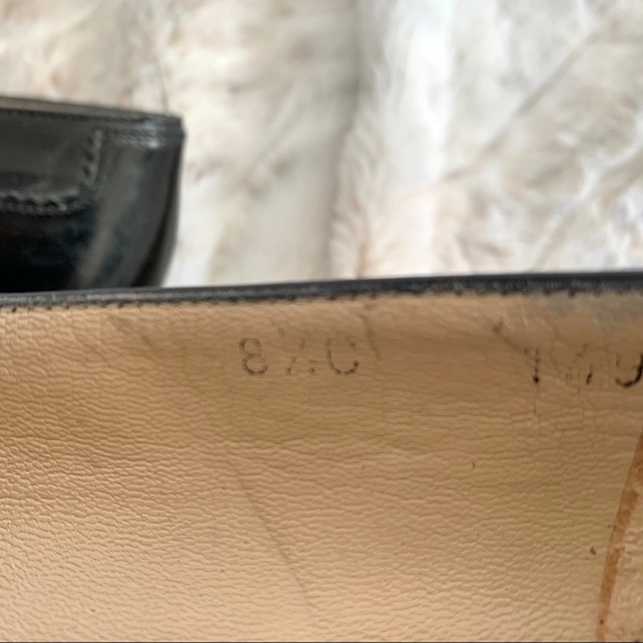 Salvatore Ferragamo Black Point Toe Kitten Heels - Picture 15 of 15